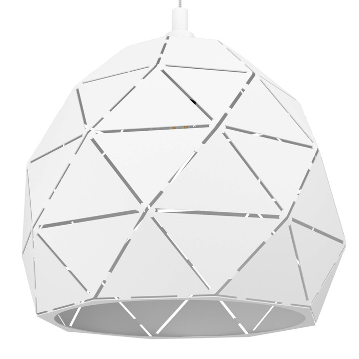 Eglo Roccaforte pendel Ø40 cm hvid
